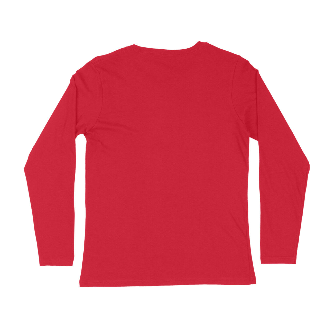 Men's Red Full Sleeve T-shirt