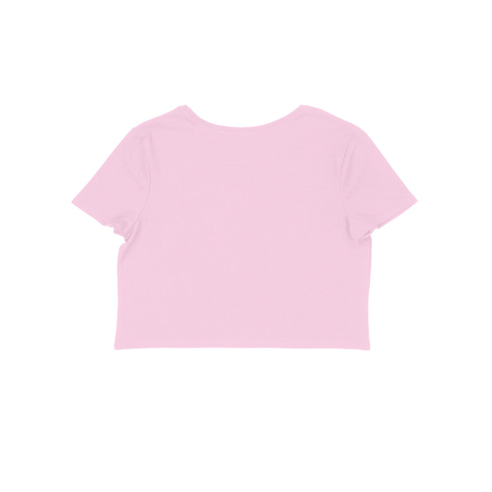 Women's Light Pink Crop Top