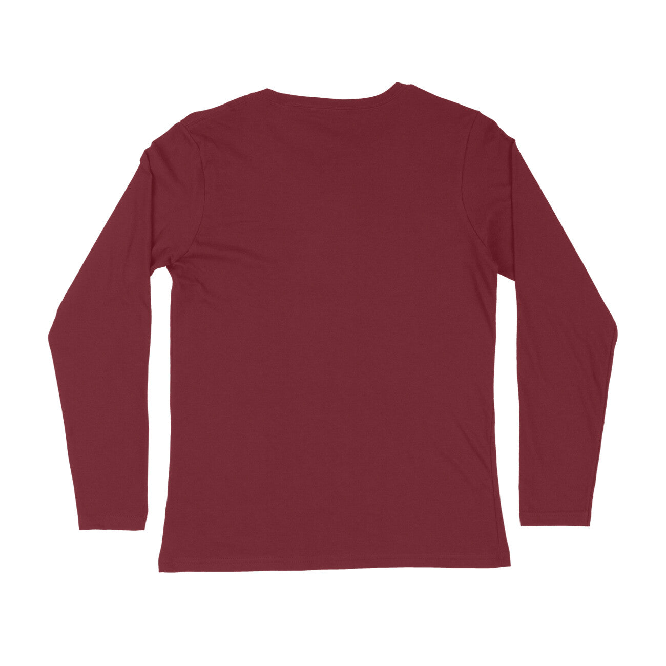 Never Give Up - Men's Maroon Full Sleeve T-shirt