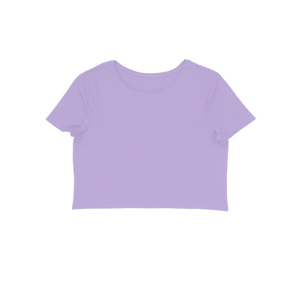 Women's Iris Lavender Crop Top