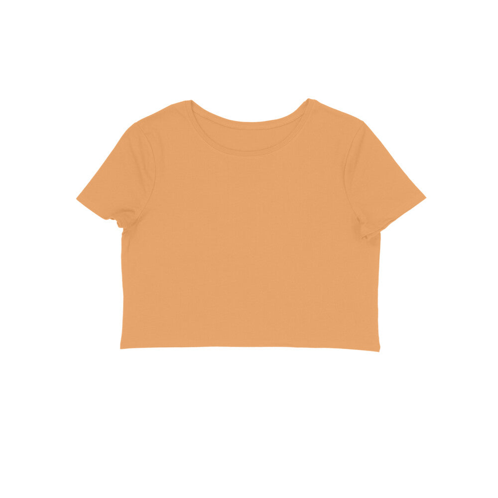 Women's Mustard Yellow Crop Top