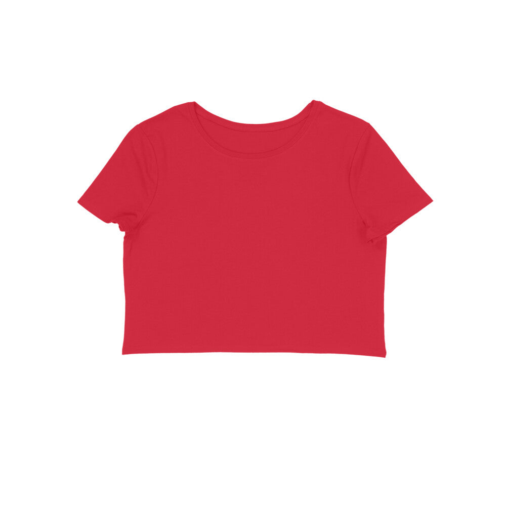 Women's Red Crop Top