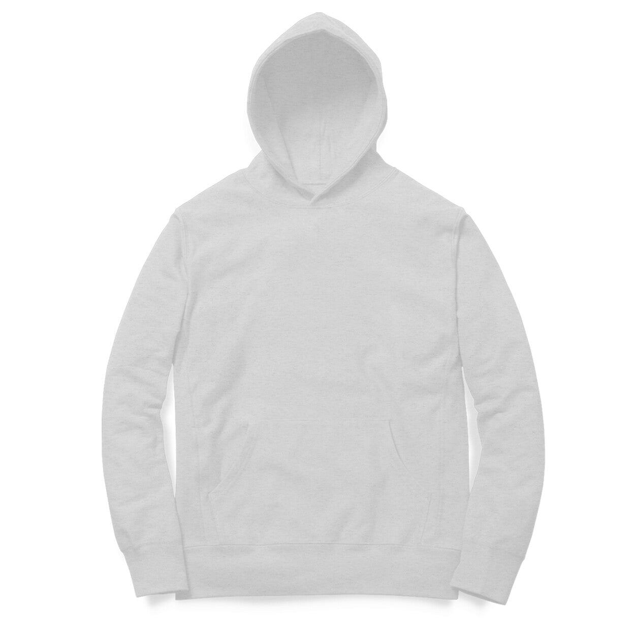 Unisex Melange Grey Hoodie