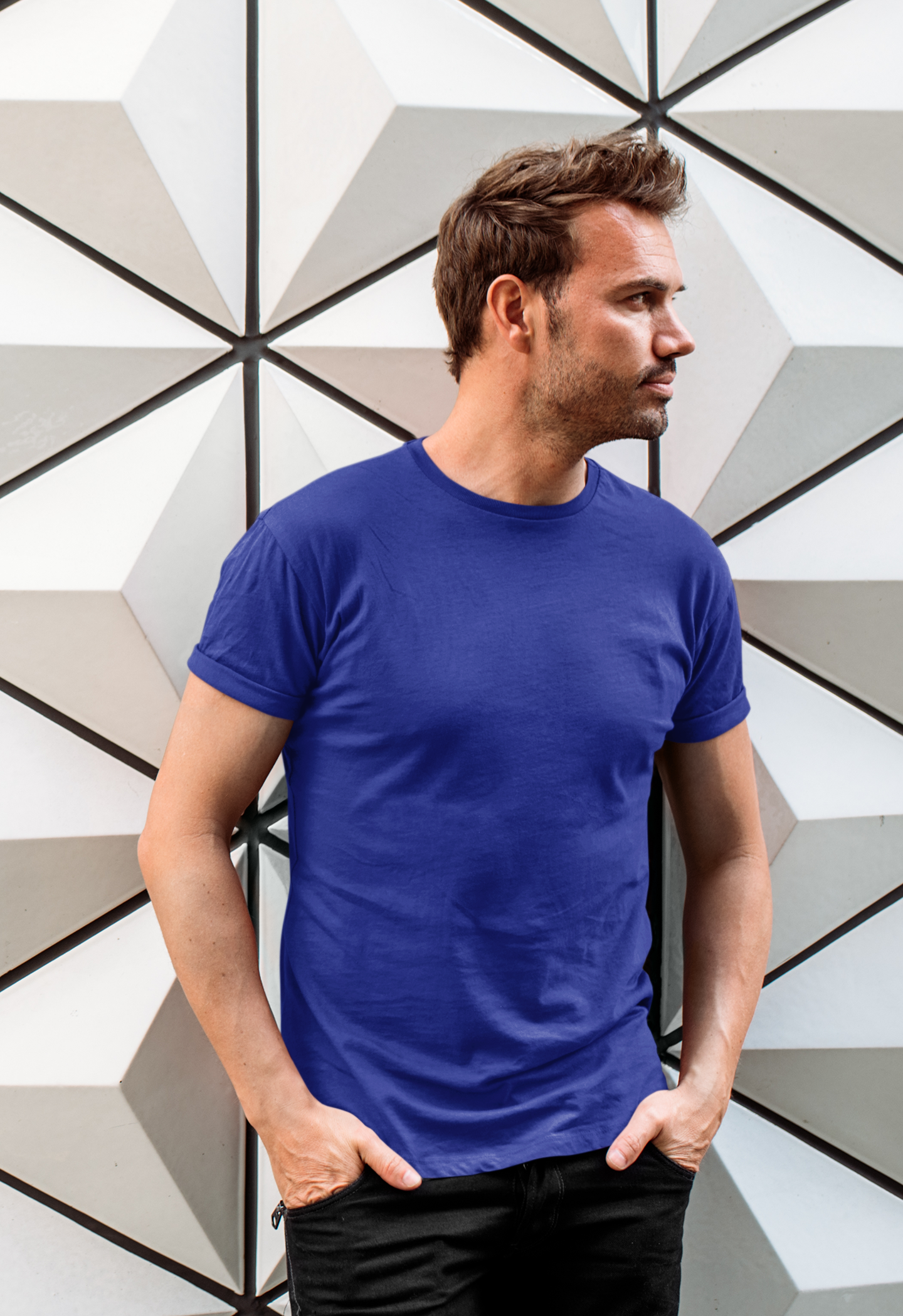 Men's Royal Blue T-shirt