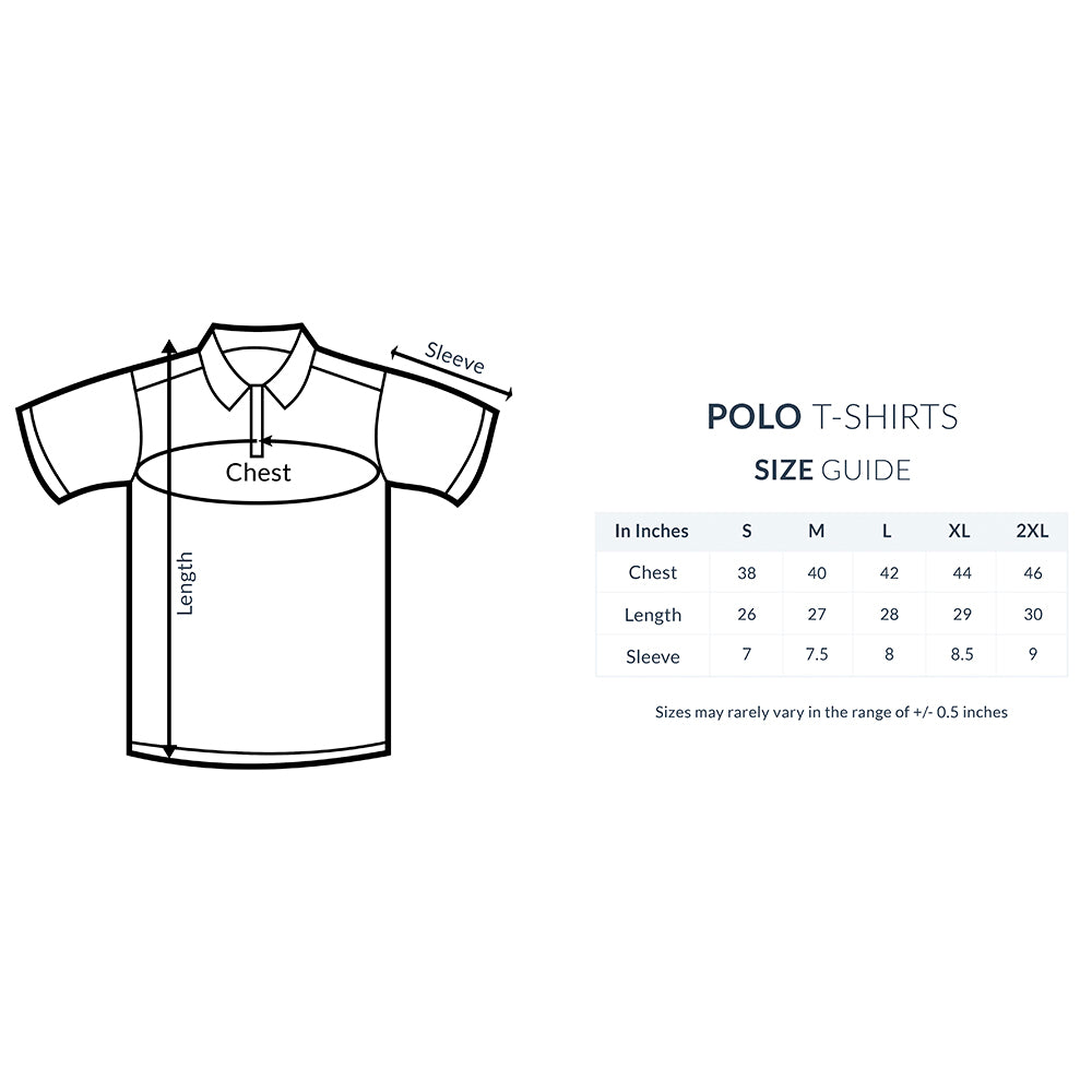 Men's White Polo T-shirt
