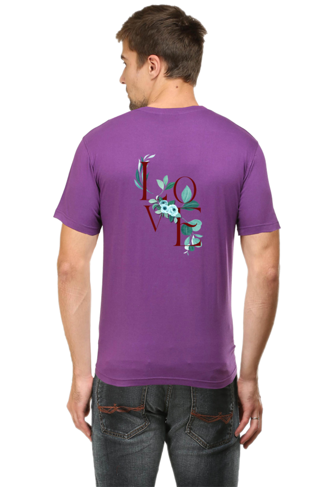 Purple Valentines Collection Love - Men's T-shirt