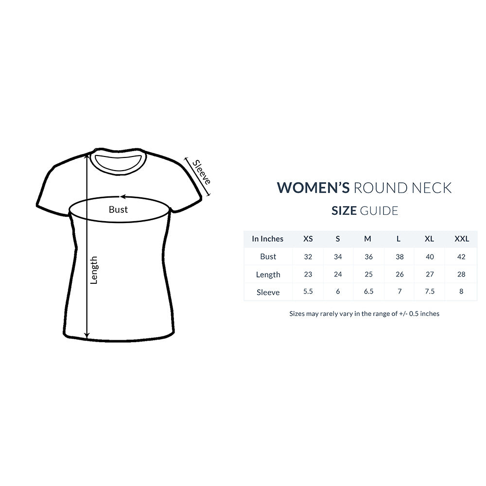 TNH - Women's Round Neck Tshirt - Rhinocorn Stay Magical