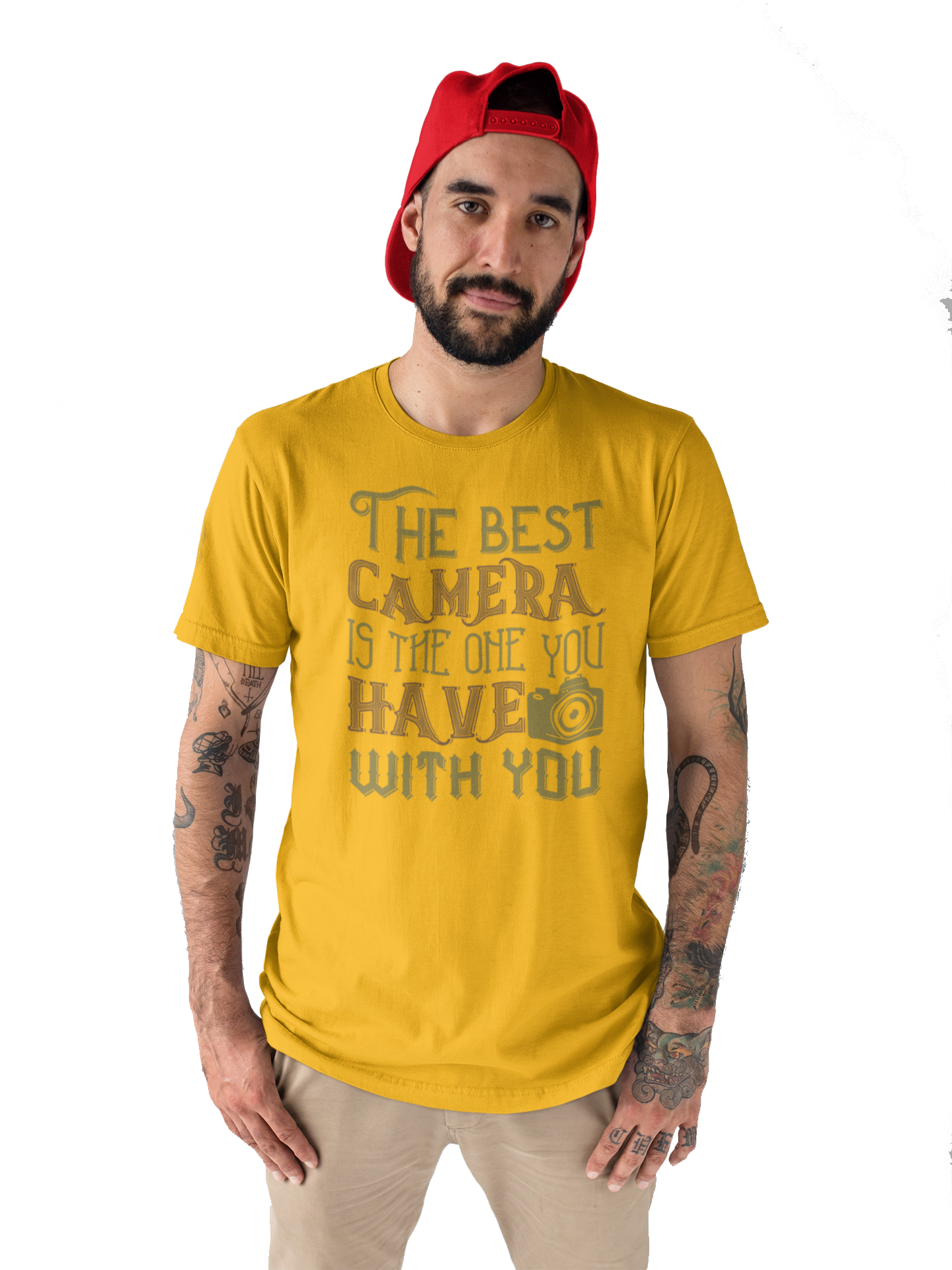 TNH - Men's Round Neck Tshirt - The Best Camera
