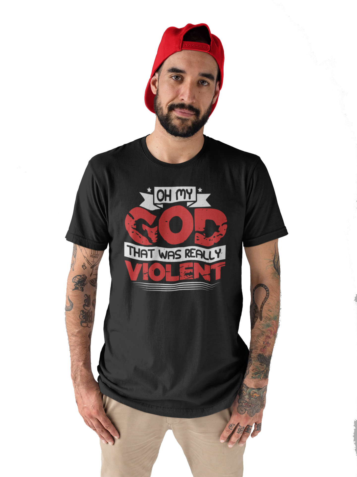 TNH - Men's Round Neck Tshirt - Oh My God !!