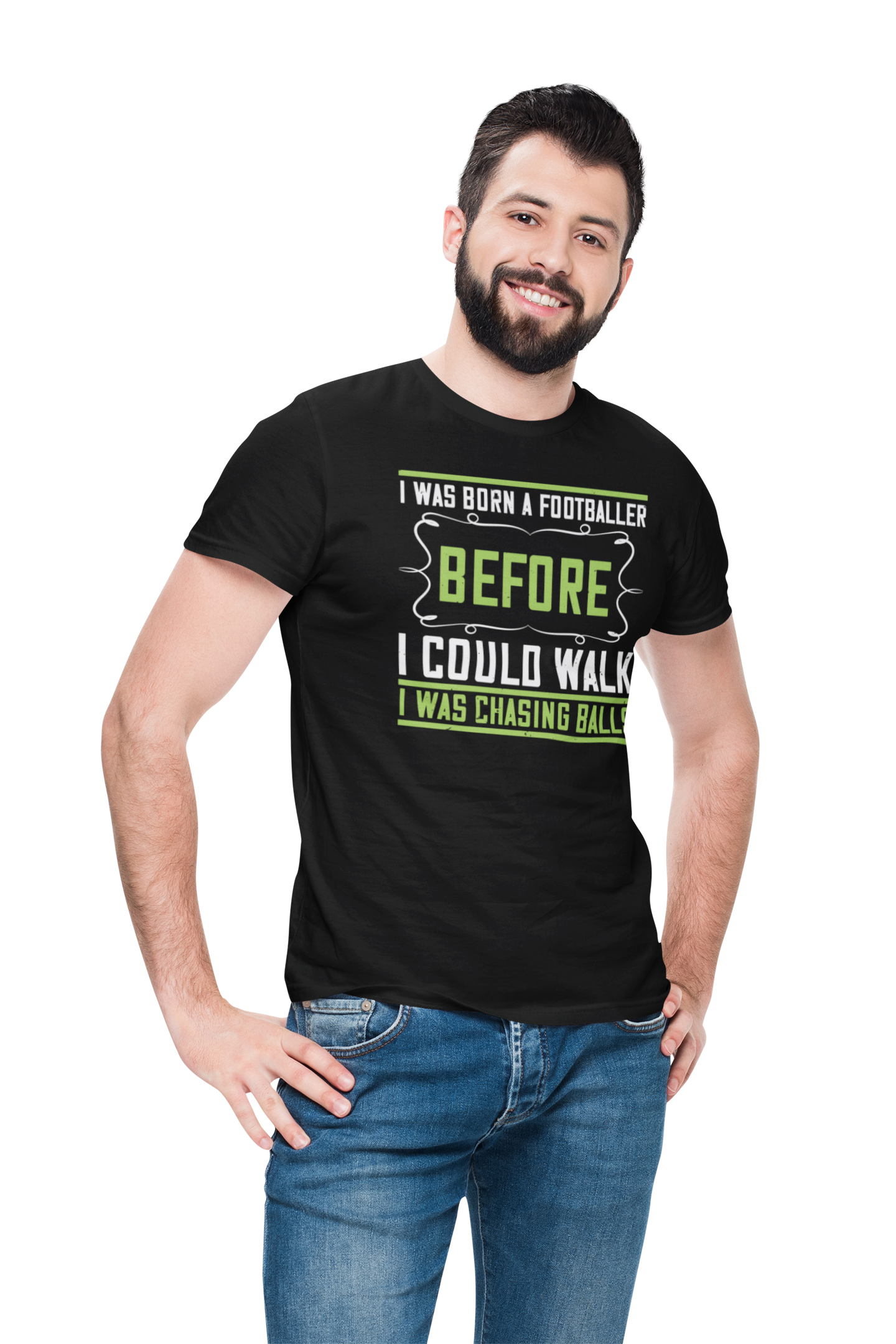 TNH - Men's Round Neck Tshirt - I Could Walk