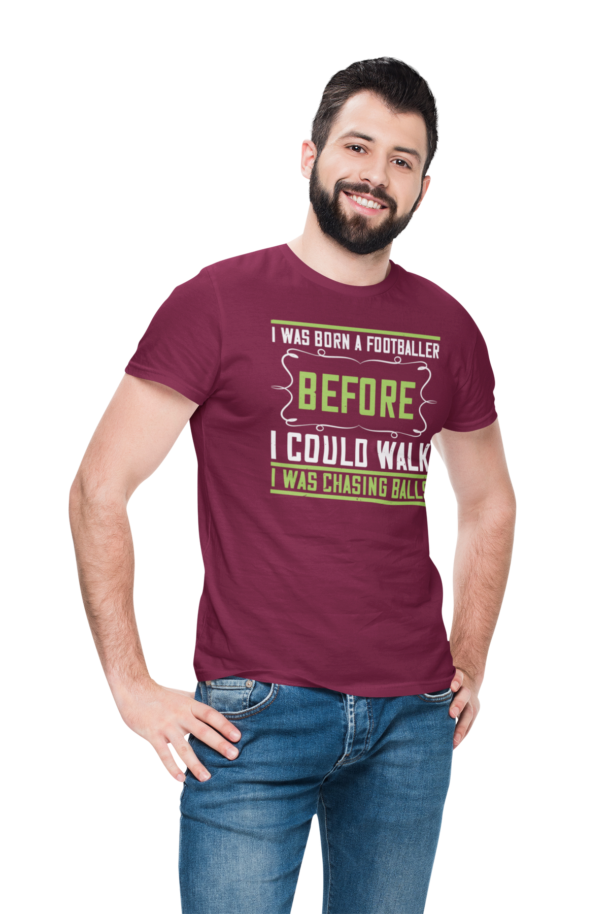 TNH - Men's Round Neck Tshirt - I Could Walk