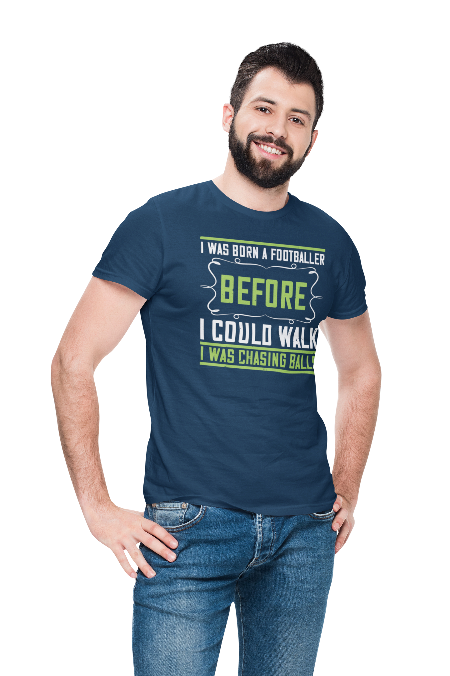 TNH - Men's Round Neck Tshirt - I Could Walk