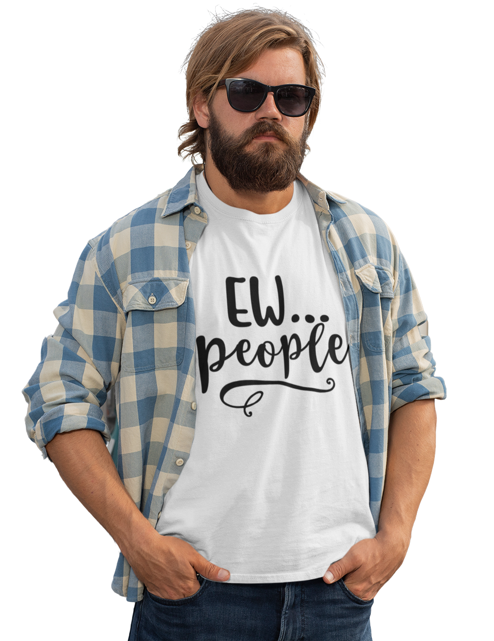 TNH - Men's Round Neck Tshirt - Ew.. People