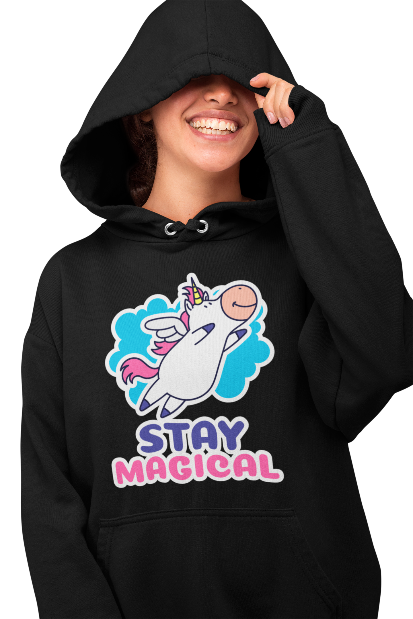 TNH - Unisex Hoodies - Cowicorn Stay Magical