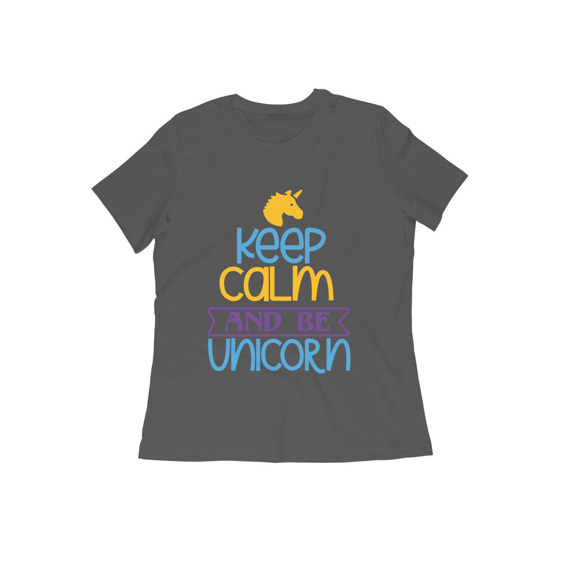 TNH - Women's Round Neck Tshirt - Unicorn Love