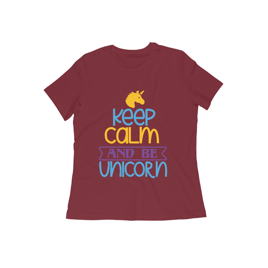 TNH - Women's Round Neck Tshirt - Unicorn Love