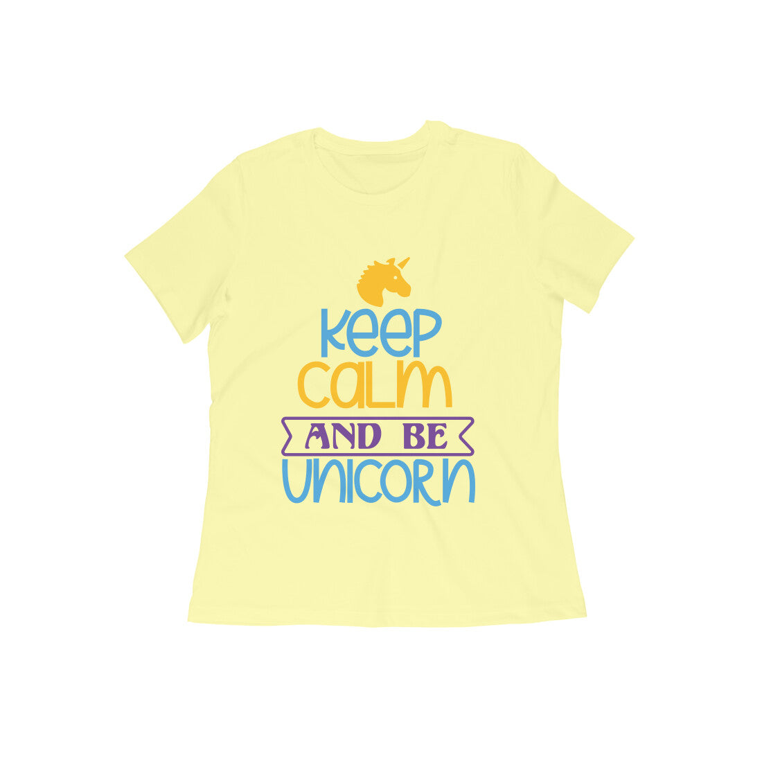 TNH - Women's Round Neck Tshirt - Unicorn Love