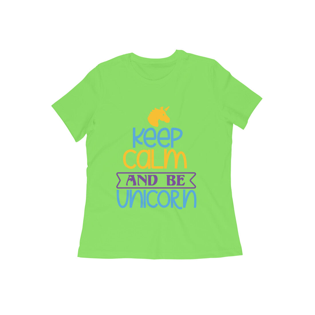 TNH - Women's Round Neck Tshirt - Unicorn Love