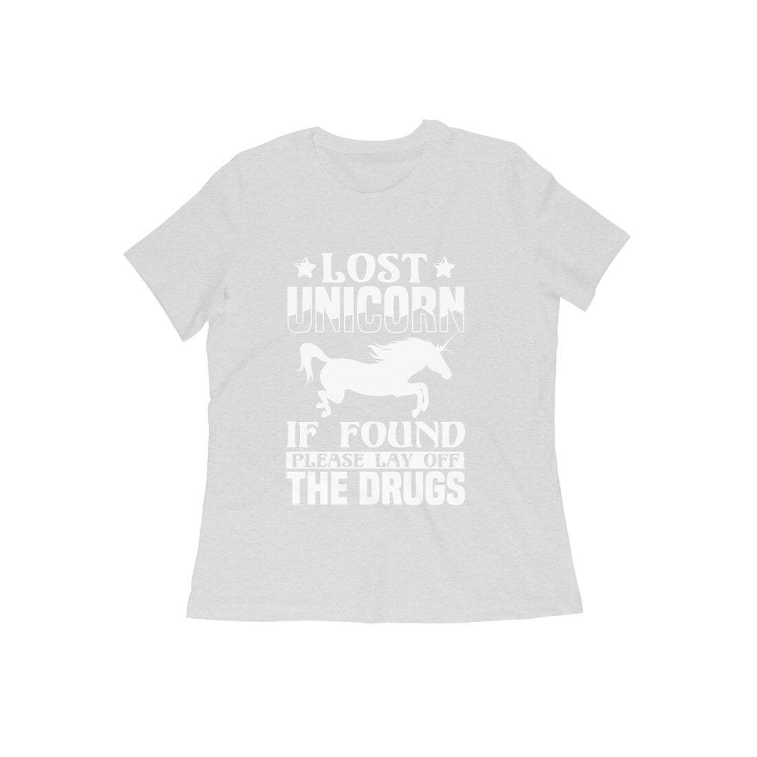 TNH - Women's Round Neck Tshirt - Unicorn Love