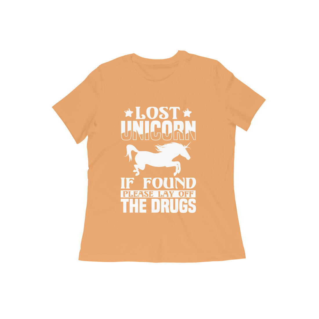 TNH - Women's Round Neck Tshirt - Unicorn Love