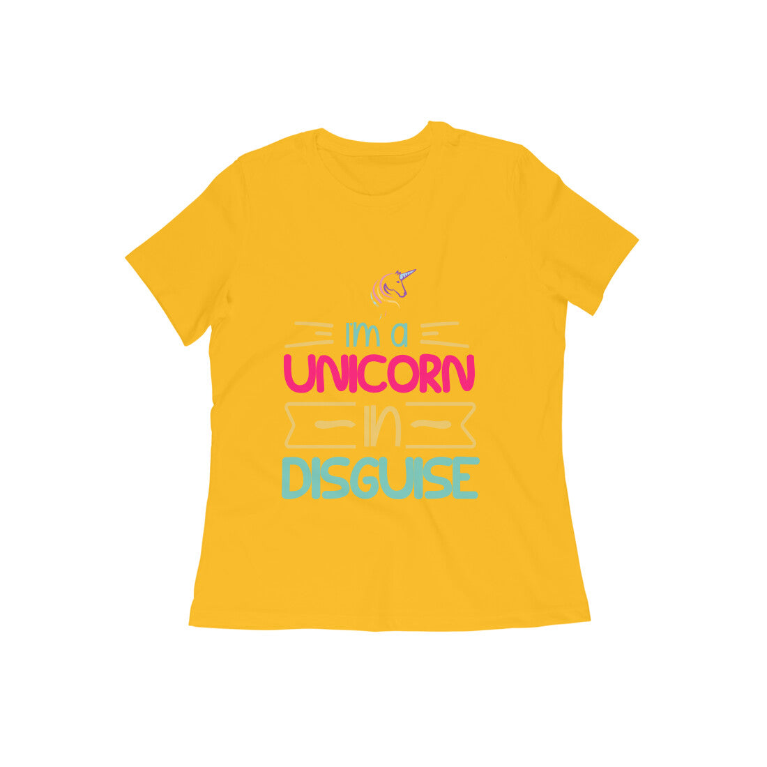 TNH - Women's Round Neck Tshirt - Unicorn Love