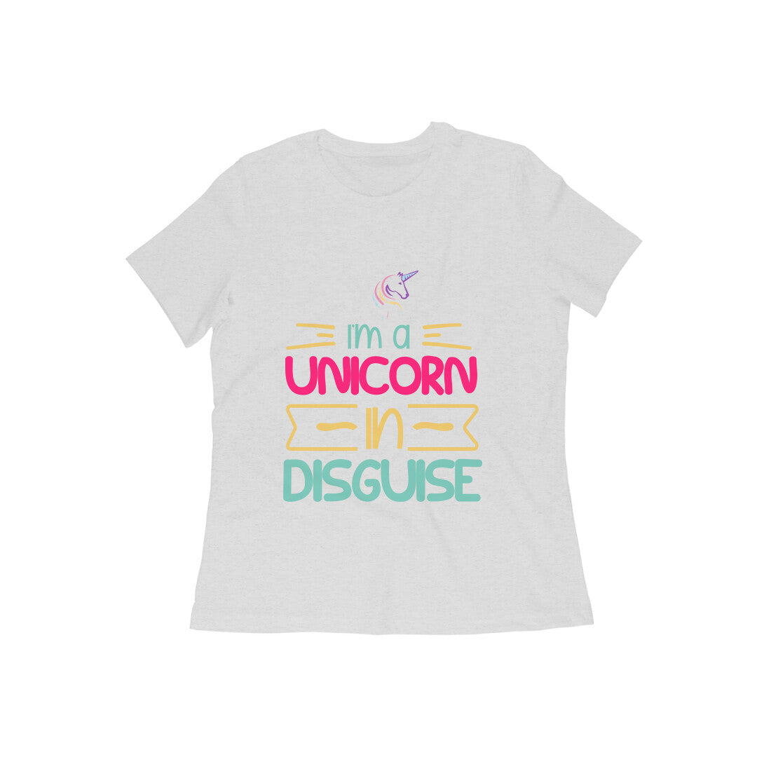 TNH - Women's Round Neck Tshirt - Unicorn Love