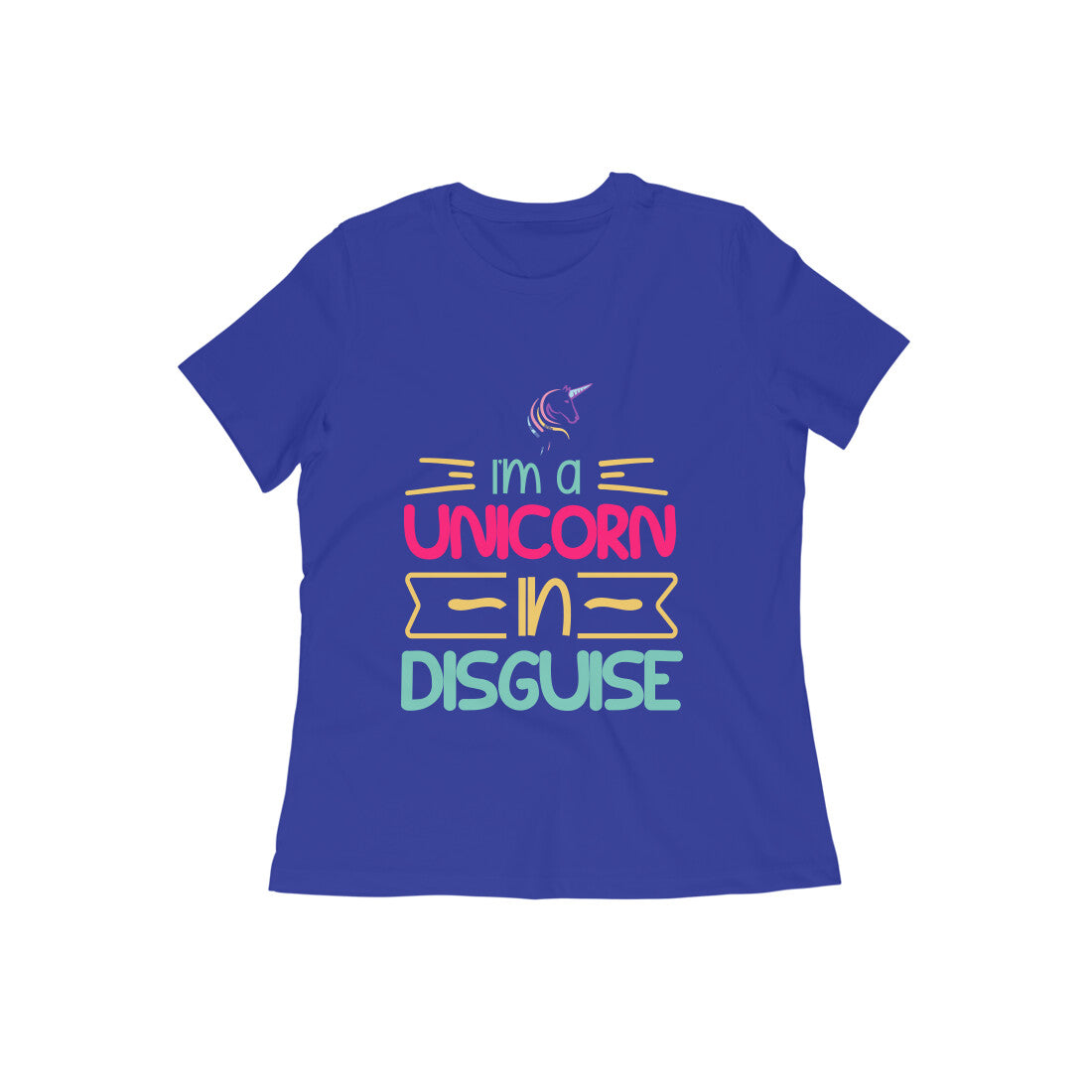 TNH - Women's Round Neck Tshirt - Unicorn Love