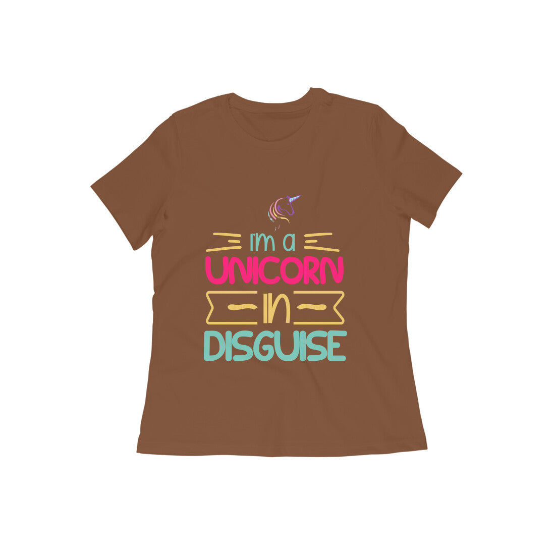 TNH - Women's Round Neck Tshirt - Unicorn Love