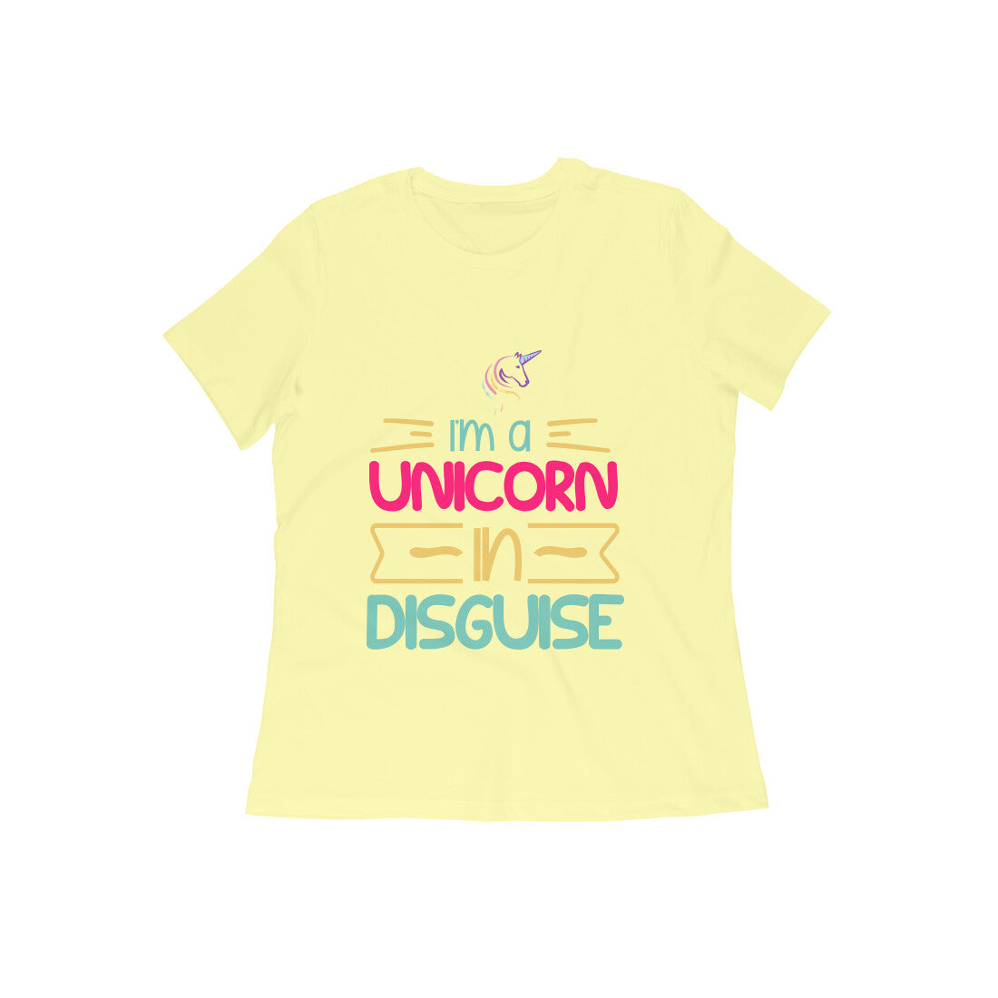 TNH - Women's Round Neck Tshirt - Unicorn Love