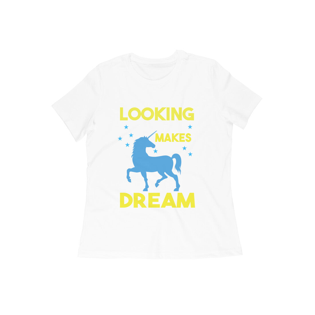 TNH - Women's Round Neck Tshirt - Unicorn Love