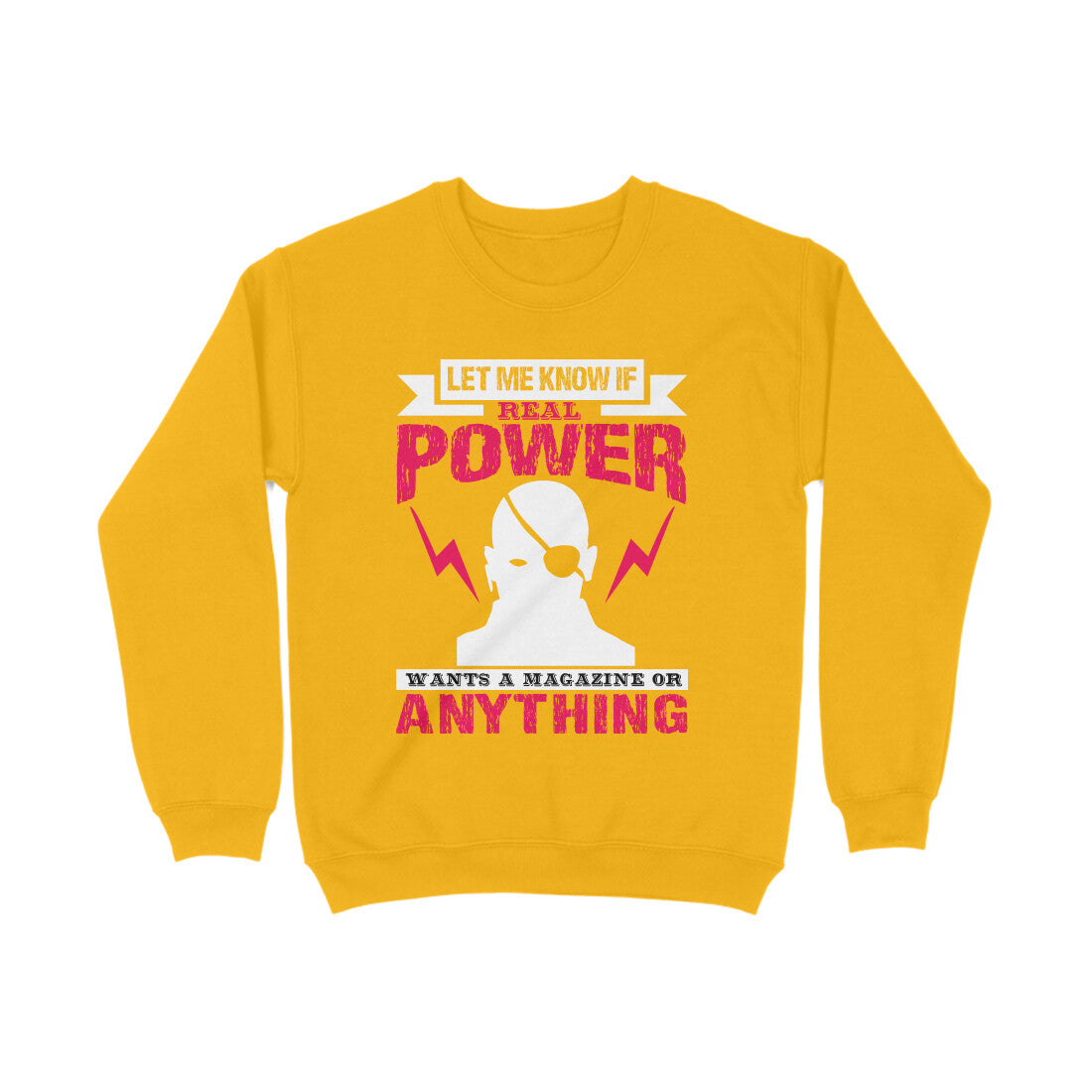 TNH - Sweat Shirt - Nick Fury - Real Power