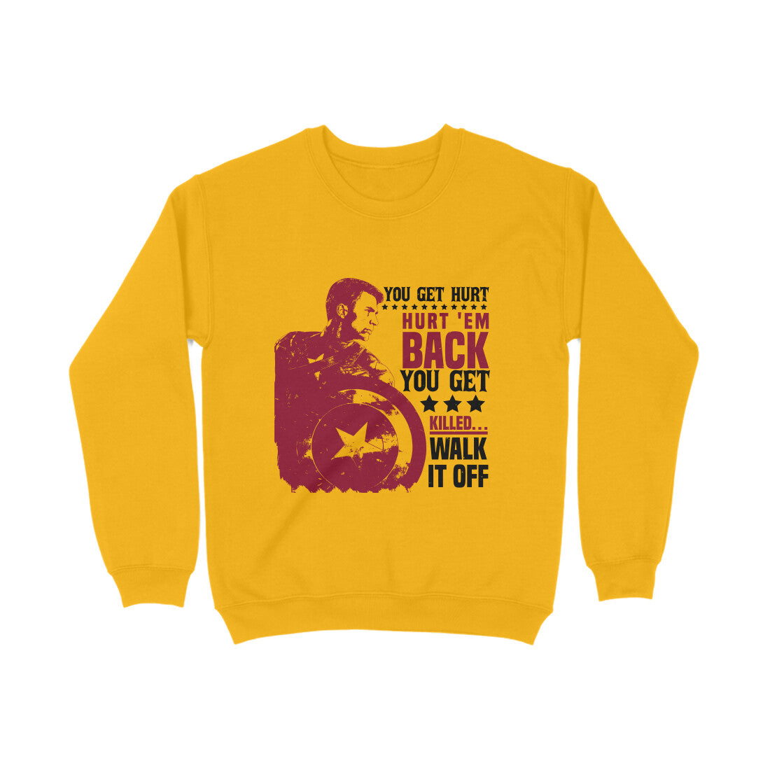 TNH - Sweat Shirt - Captain America - Hurt