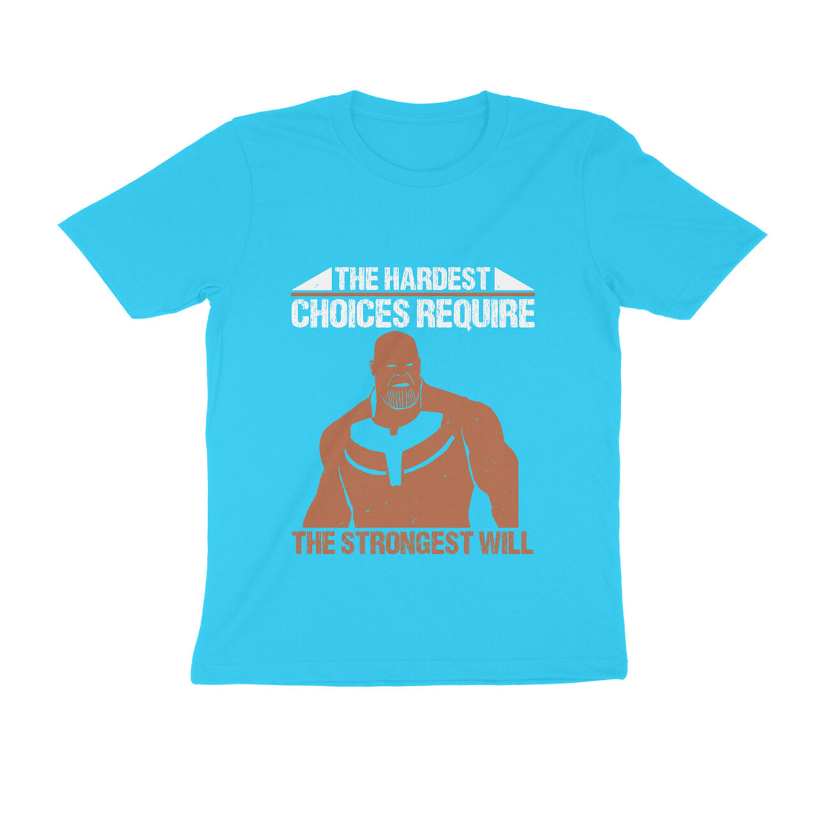TNH - Men's Round Neck Tshirt - Thanos - Strongest Will