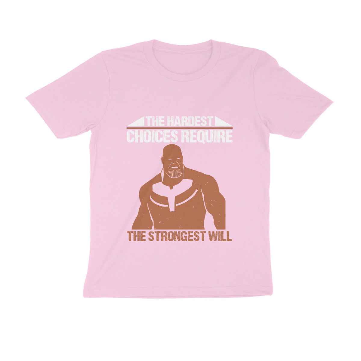 TNH - Men's Round Neck Tshirt - Thanos - Strongest Will