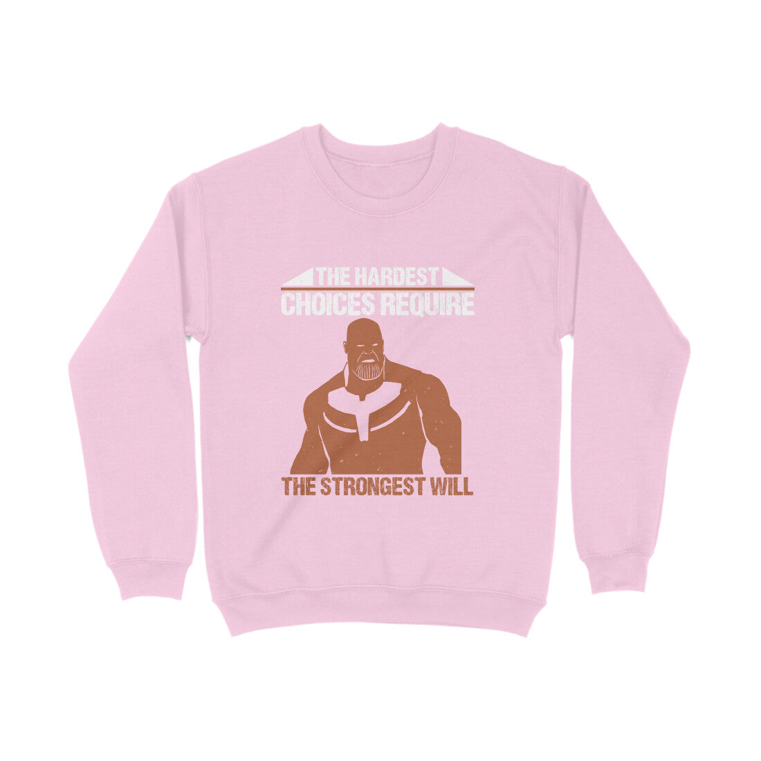 TNH - Sweat Shirt - Thanos - Strongest Will