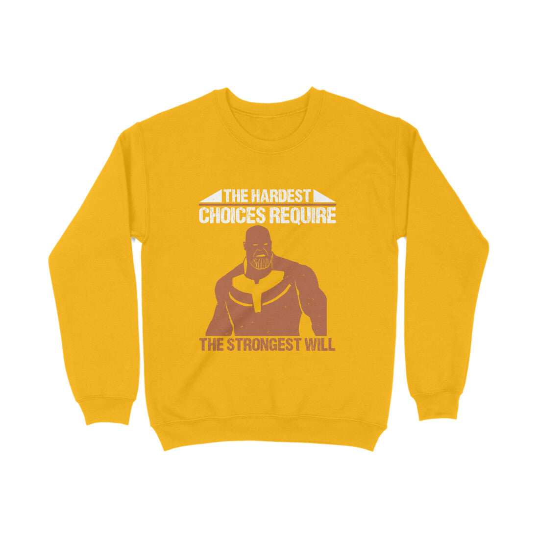 TNH - Sweat Shirt - Thanos - Strongest Will