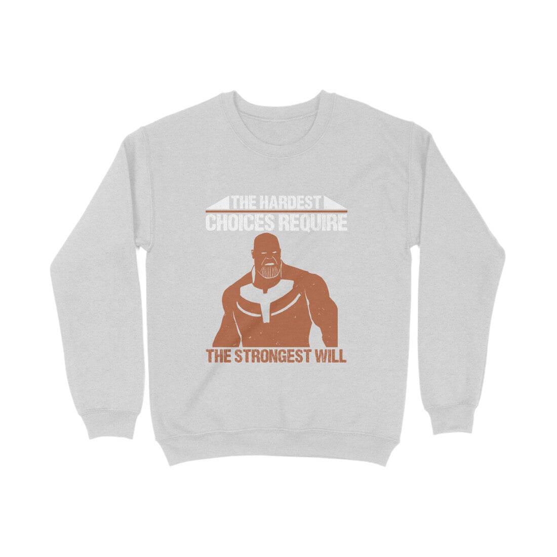 TNH - Sweat Shirt - Thanos - Strongest Will