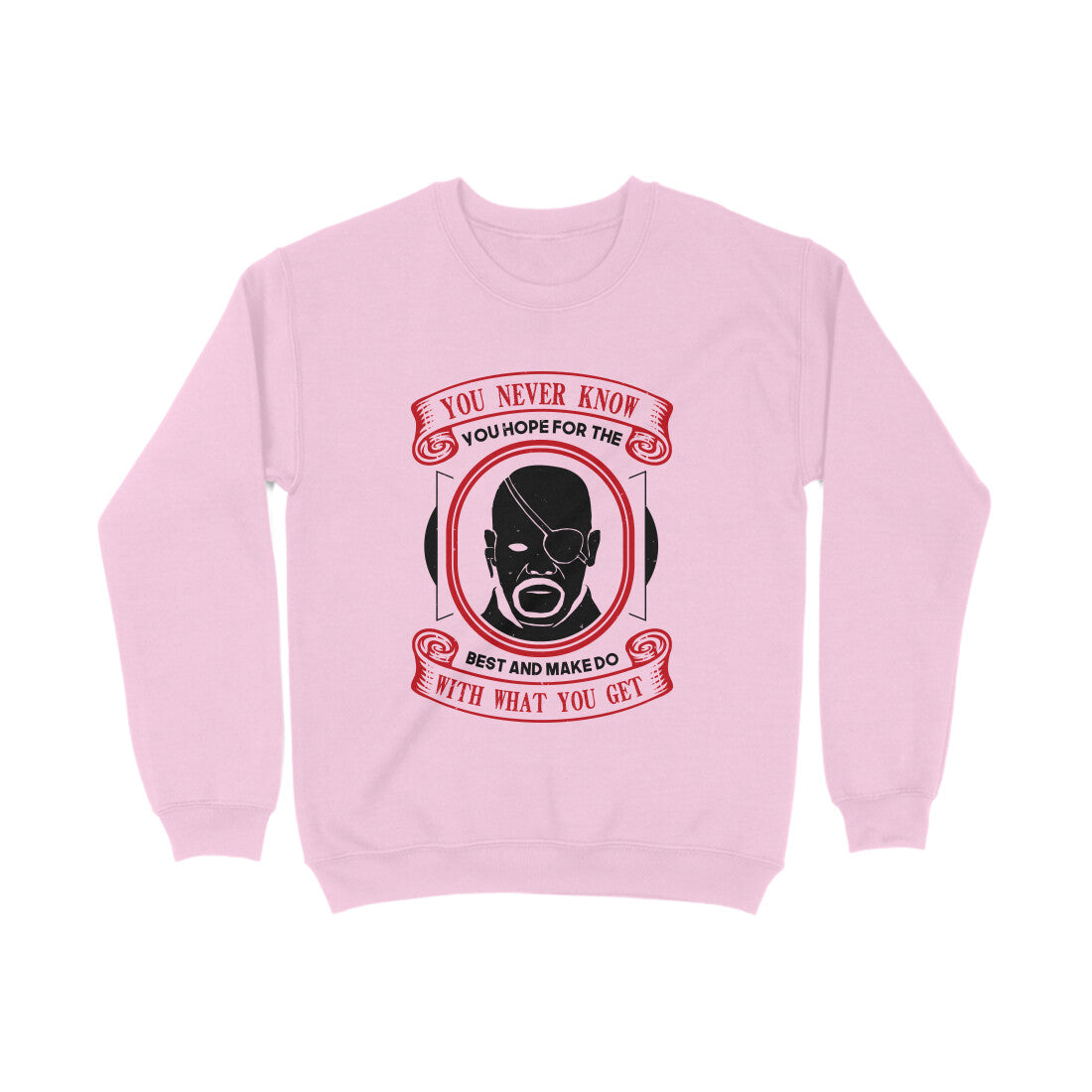 TNH - Sweat Shirt - Nick Fury - What you Get