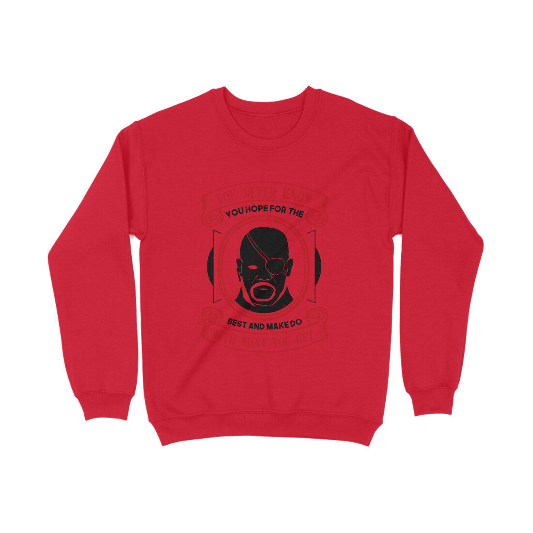 TNH - Sweat Shirt - Nick Fury - What you Get