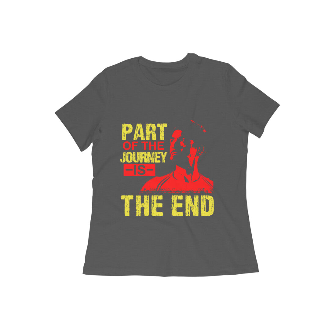 TNH - Women's Round Neck Tshirt - Iron Man - Journey
