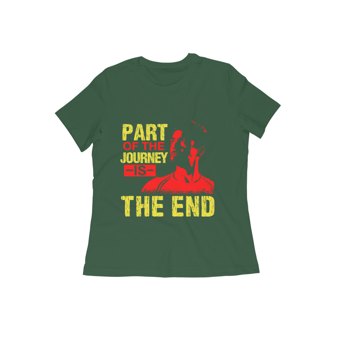 TNH - Women's Round Neck Tshirt - Iron Man - Journey