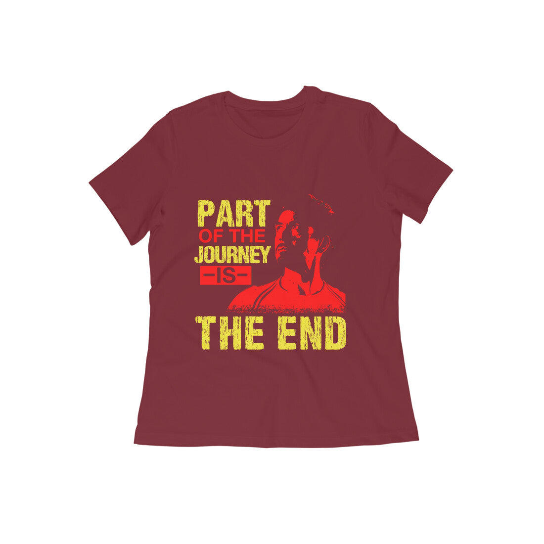 TNH - Women's Round Neck Tshirt - Iron Man - Journey