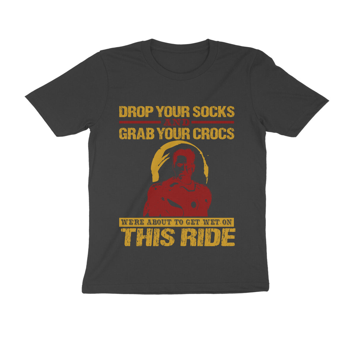 TNH - Men's Round Neck Tshirt - Iron Man - Ride