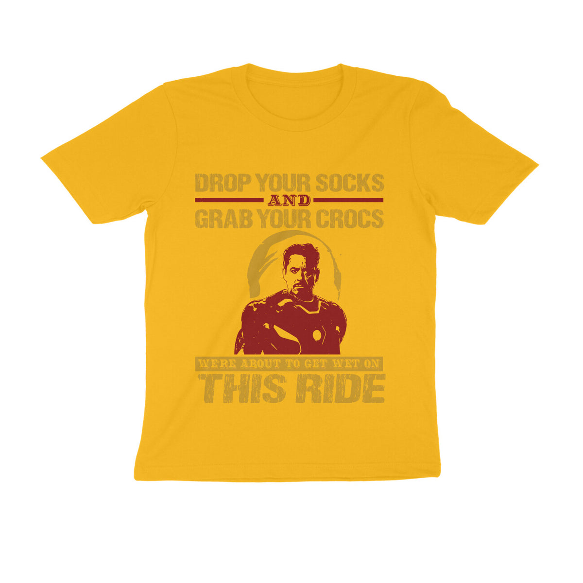 TNH - Men's Round Neck Tshirt - Iron Man - Ride