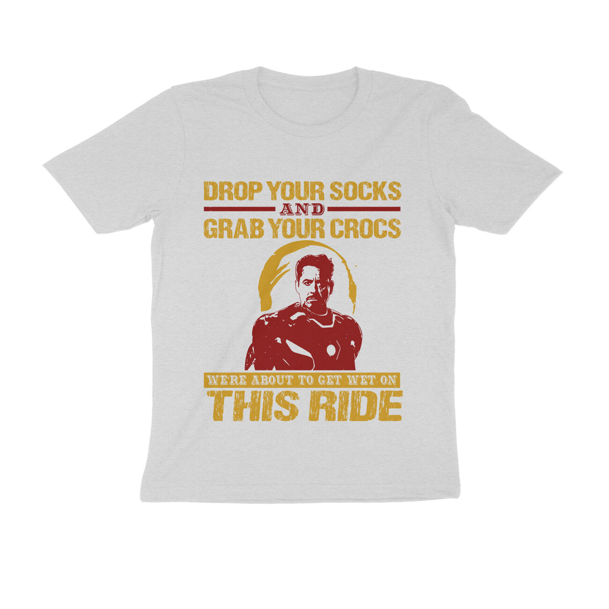 TNH - Men's Round Neck Tshirt - Iron Man - Ride