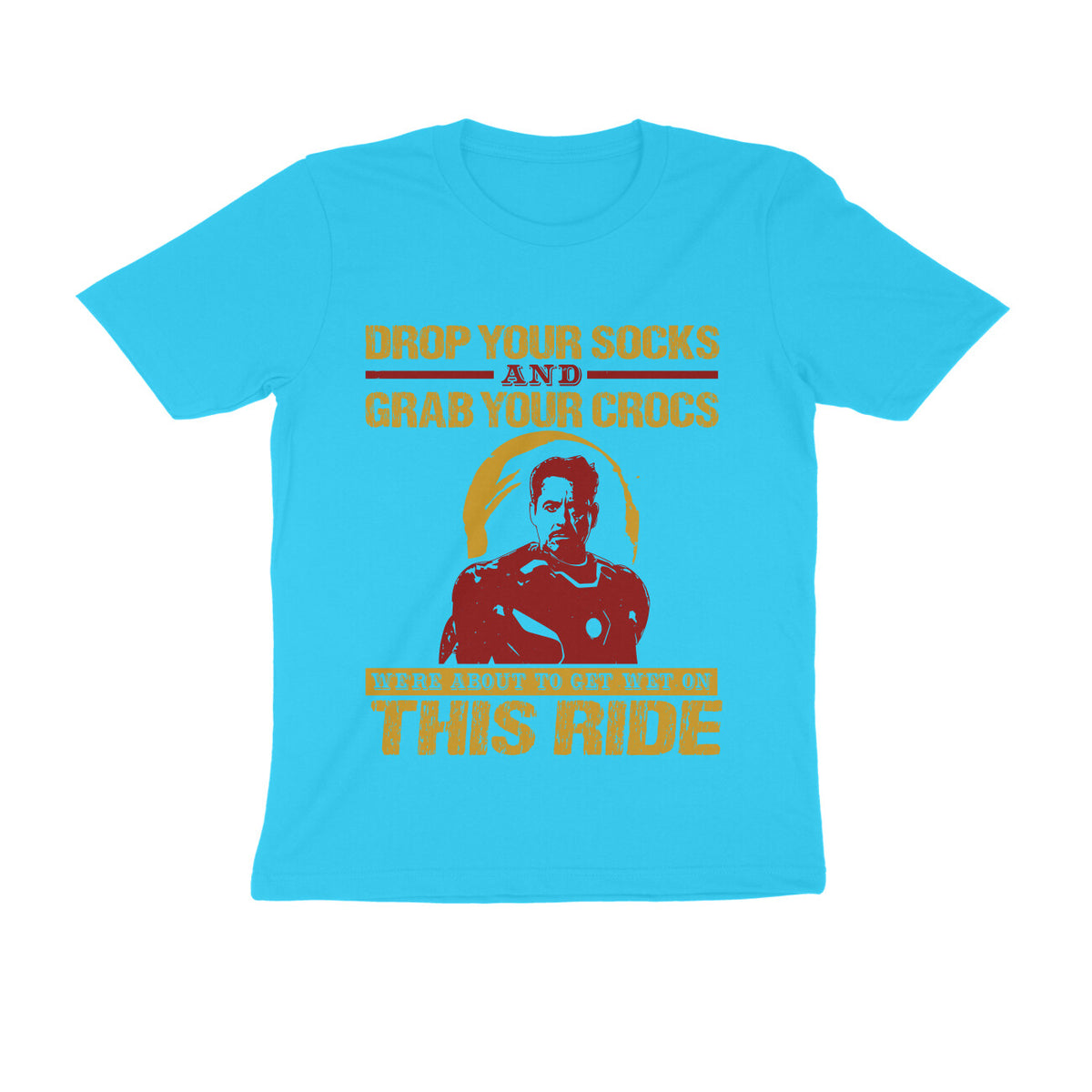 TNH - Men's Round Neck Tshirt - Iron Man - Ride