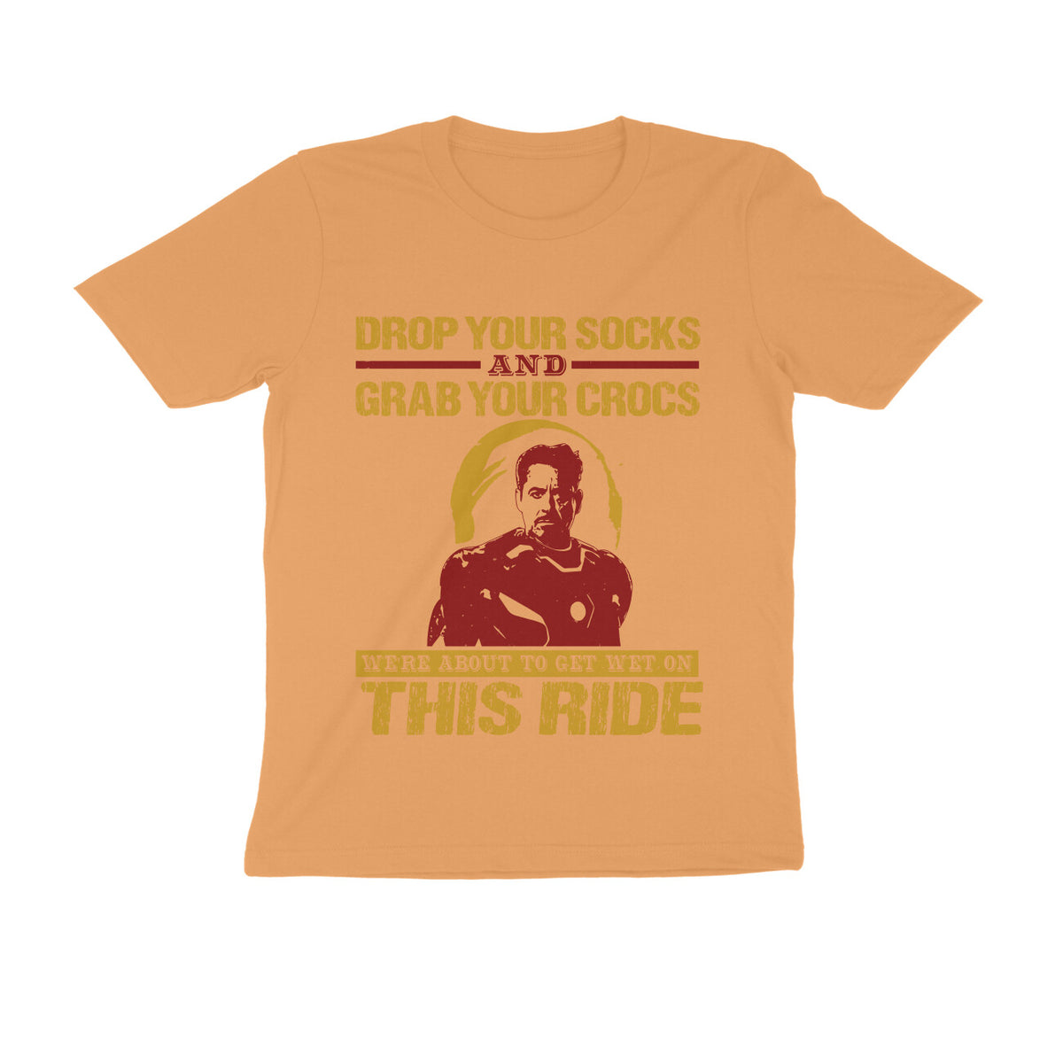 TNH - Men's Round Neck Tshirt - Iron Man - Ride
