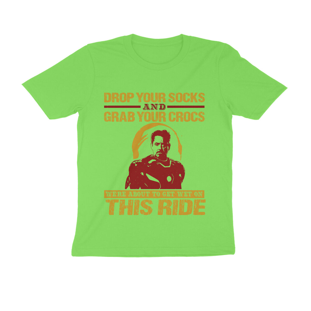 TNH - Men's Round Neck Tshirt - Iron Man - Ride