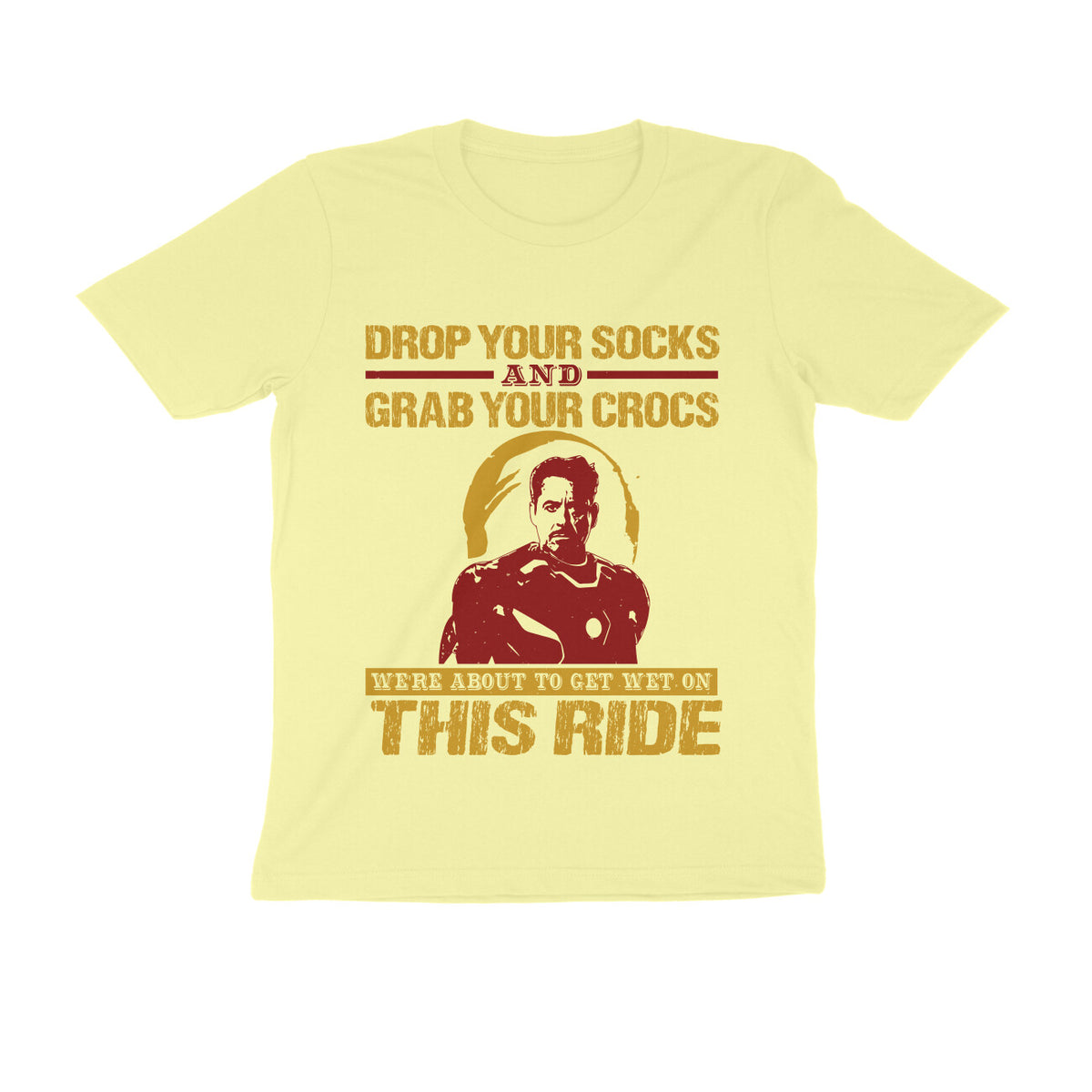 TNH - Men's Round Neck Tshirt - Iron Man - Ride