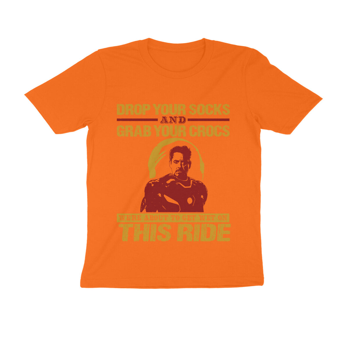 TNH - Men's Round Neck Tshirt - Iron Man - Ride